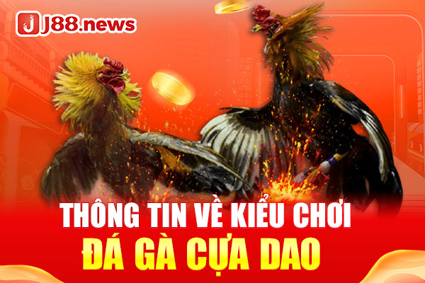 Thông tin về kiểu chơi chọi gà cựa dao