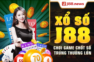 Xổ số j88, chơi game trúng thưởng lớn.